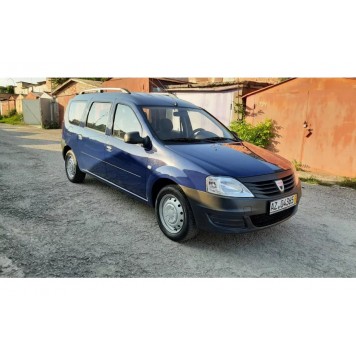 Рейлинги на крышу Lada Largus пластиковые ножки хром