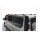 Рейлинги на крышу Renault Trafic 2015  (метал ножки) короткая база хром 
