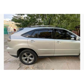Рейлинги на крышу Lexus RX 2003-2009 метал. ножки хром