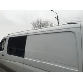 Рейлінги для Mercedes Sprinter 2018 DD 265 см, пластикова ніжка  Рейлінги для Mercedes Sprinter 2018 DD 265 см, пластикова ніжка