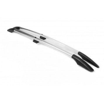 Рейлинги на крышу Toyota Rav 4 2006-2013  длинная база, металлические ножки-1