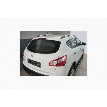 Рейлинги на крышу Nissan Qashqai 2010-2014 Для +2 версии, пластиковые ножки -1