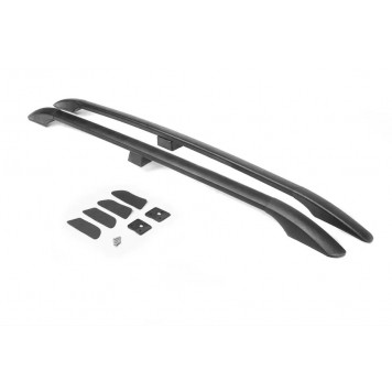 Рейлинги на крышу Renault Kangoo 1998-2008 стандартная база, пластиковые ножки черные-1