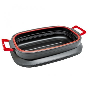 Органайзер автомобільний пластиковий з кришкою гофра-2