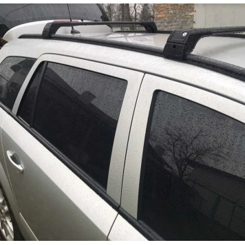 Перемычки на встроенные рейлинги под ключ Для Opel Astra H 2004-2013-1