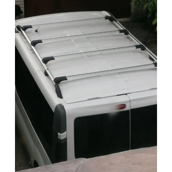 Перемички на рейлінги без ключа Для Renault Trafic 2001-2015-6