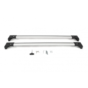 Поперечный багажник на интегрированные рейлинги под ключ Для Audi Q7 с 2015 года-1