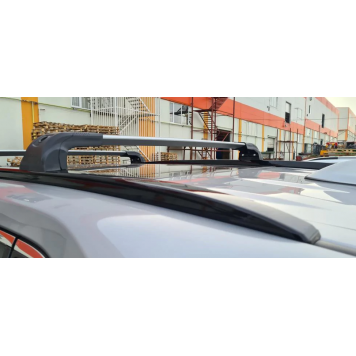 Поперечный багажник на встроенные рейлинги Для Toyota Rav 4 с 2019 года-4