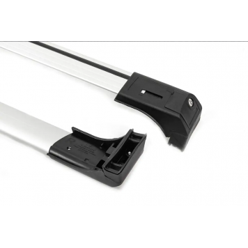 Поперечный багажник на интегрированные рейлинги под ключ Для Audi Q7 с 2015 года-3