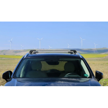 Поперечины на интегрированные рейлинги под ключ Для Volvo XC90 с 2015 года-6