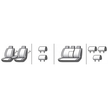 Чохли на сидіння Kia Magentis 2005-2011-9