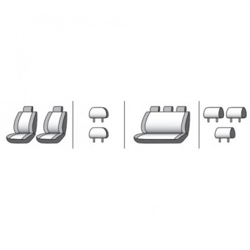 Чохли на сидіння Lada Largus 2012-9