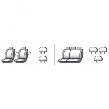 Чохли на сидіння Mazda Tribute 1 2004-2008-9