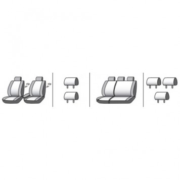 Чехлы на сиденья Mercedes E W124 1985-1996-9