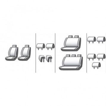Чехлы на сиденья Mercedes Vito 2003-2014-9