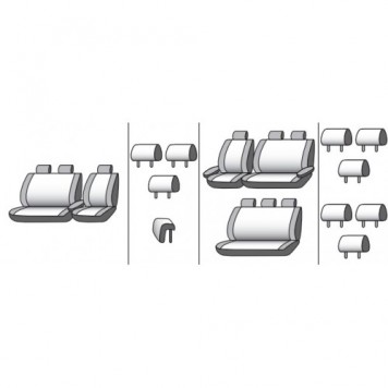 Чохли на сидіння Mercedes Vito 2003-2014-9