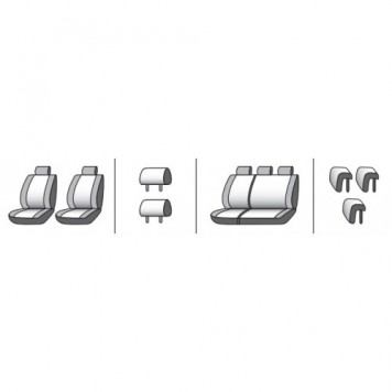 Чехлы на сиденья Mercedes Citan W415 2012-9