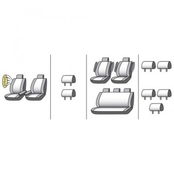 Чохли на сидіння Mercedes V250d 2014-9