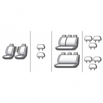 Чохли на сидіння NISSAN Primastar 2001-2014-9