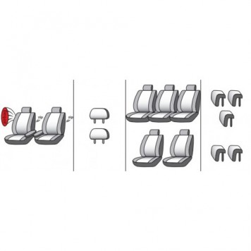Чохли на сидіння Opel Sintra 1996-1999-9