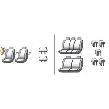 Чохли на сидіння Opel Zafira B 2008-2012-9
