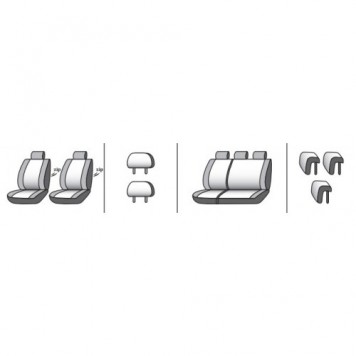 Чохли на сидіння Peugeot 307 2001-2005-9