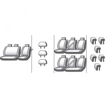 Чохли на сидіння Renault Dacia Logan MCV 2013-9