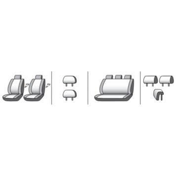 Чохли на сидіння Renault Logan 2004-2012-9