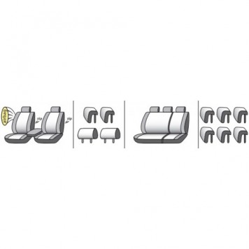 Чохли на сидіння Renault Megane 3 2008-9