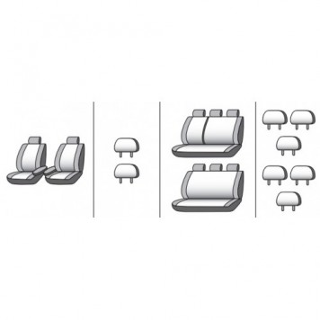 Чохли на сидіння Renault Trafic 2014-9