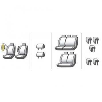 Чохли на сидіння Renault Lodgy 2016-9