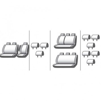 Чохли на сидіння Renault Trafic 2014-9
