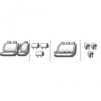 Чохли на сидіння Renault Trafic 2001-2013-9