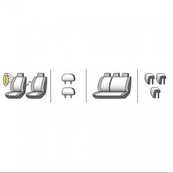 Чехлы на сиденья Suzuki Vitara 2015-9