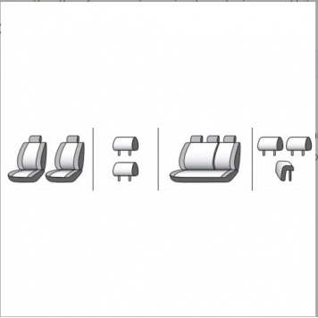 Чохли на сидіння Toyota Corolla E14/E15 2006-2012-9