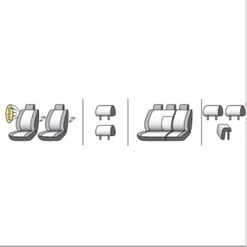 Чохли на сидіння Toyota Venza 2008-2012-9