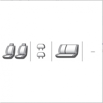 Чохли на сидіння Toyota Yaris 1999-2006-9