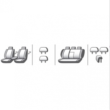 Чохли на сидіння Toyota Avensis 1998-2003-9