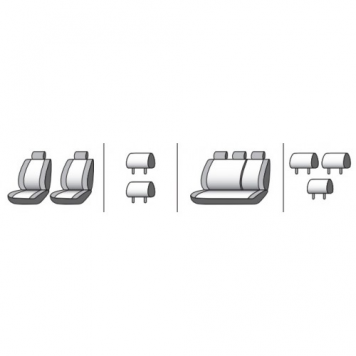 Чохли на сидіння Toyota CHR 2016-9