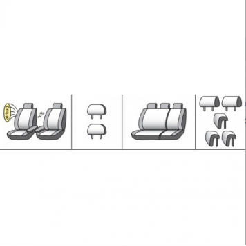 Чохли на сидіння Toyota FJ Cruiser 2010-9