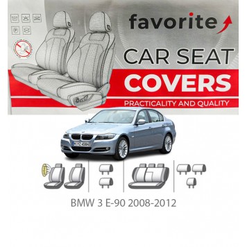 Чохли модельні BMW 3 E-90 2008-2012 (седан)