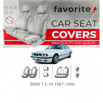 Чохли модельні BMW 5 E-34 1987-1996 (седан)