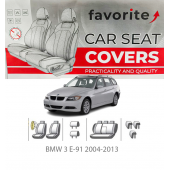 Чохли модельні BMW 3 E-91 2004-2013 (універсал) Чохли модельні BMW 3 E-91 2004-2013 (універсал)