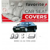 Чохли модельні BMW 3 E-36 1990-2000 (седан) Чохли модельні BMW 3 E-36 1990-2000 (седан)