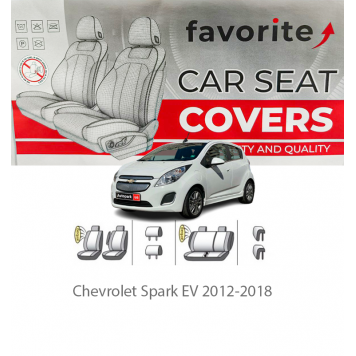 Чехлы модельные Chevrolet Spark EV 2012-2018 (хэтчбек)