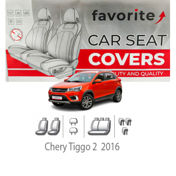 Чохли модельні Chery Tiggo 2 з 2016 року