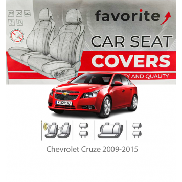 Чохли модельні Chevrolet Cruze 2009-2015 (седан)