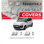 Чехлы модельные Citroen C3 picasso 2009-2013 Чехлы модельные Citroen C3 picasso 2009-2013