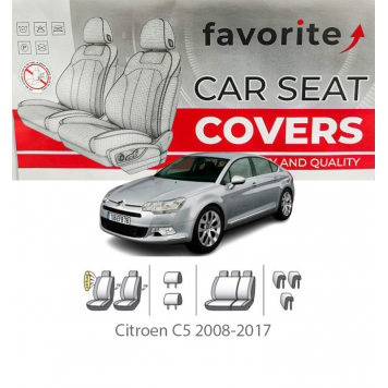 Чохли модельні Citroen C5 2008-2017 (седан)