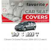 Чохли модельні Citroen C4 Grand Picasso 2006-2013 (5 місць) Чохли модельні Citroen C4 Grand Picasso 2006-2013 (5 місць)